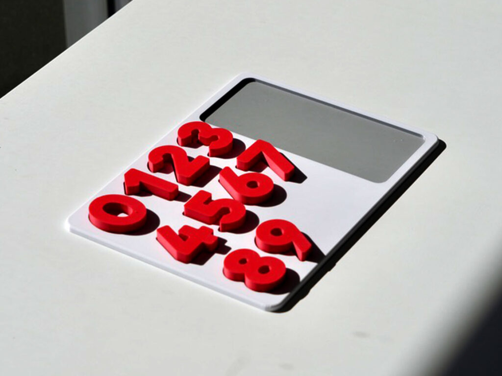 Completed number puzzle with all pieces in place – preschool counting toy for number learning and fine motor development